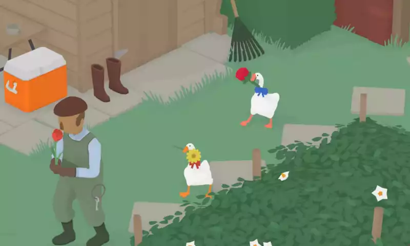 How to identify the geese (in "Untitled Goose Game" cooperative mode)