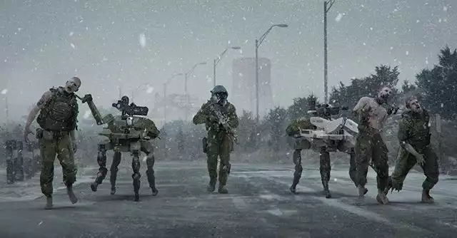 Modern Warfare" Concept Art Recreates Zombie Mode