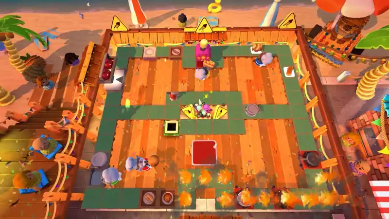 Free Summer DLC for Overcooked 2 released today