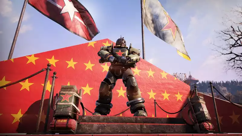 Fallout 76 wanderers, unite! (with communist-themed cosmetics)