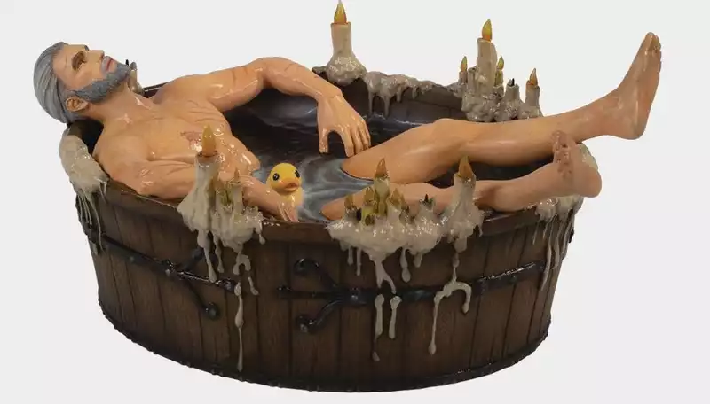 This small bathtub, Geralt, is $20 off on Amazon