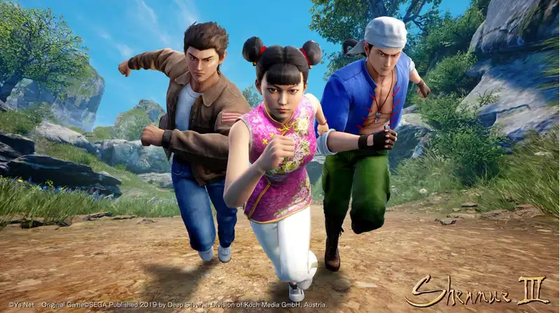 The first DLC for Shenmue 3 is "Battle Rally.