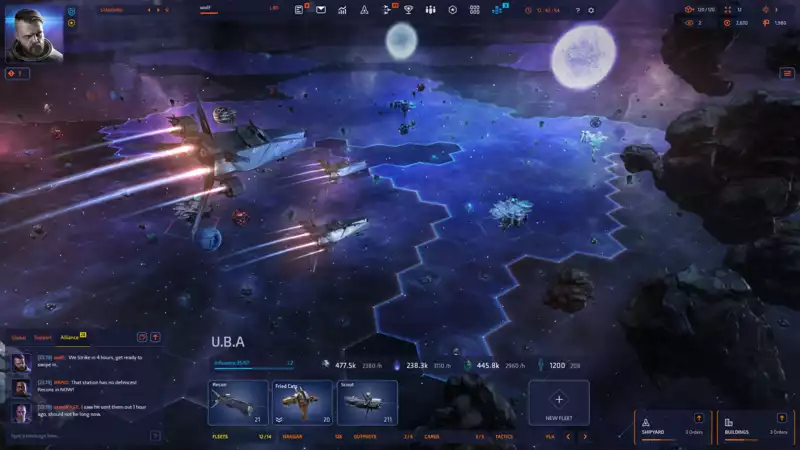 Massively Multiplayer RTS "Starborn" Enters Open Beta