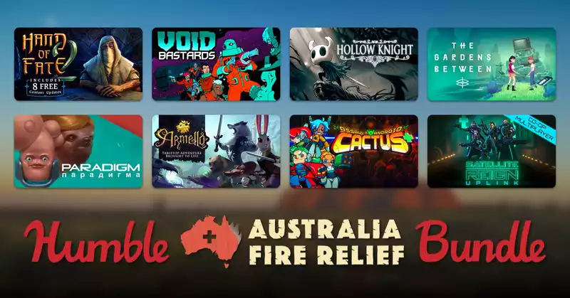 Humble Bundle raises money for Australian animal shelters.