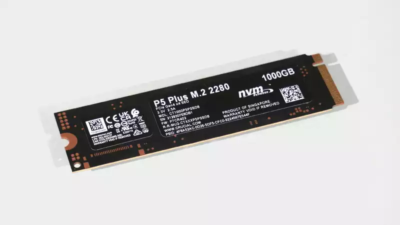 Crucial P5 Plus 1TB SSD Review