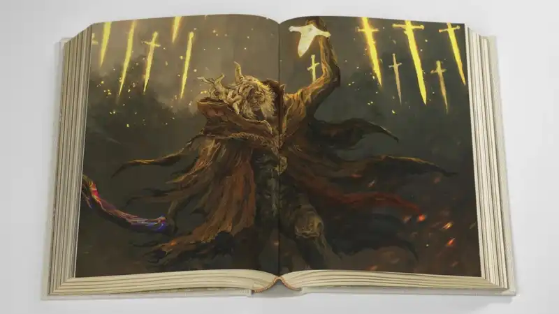 Okay, is anyone willing to give me $1000 for this tremendously gorgeous Elden ring lore book?