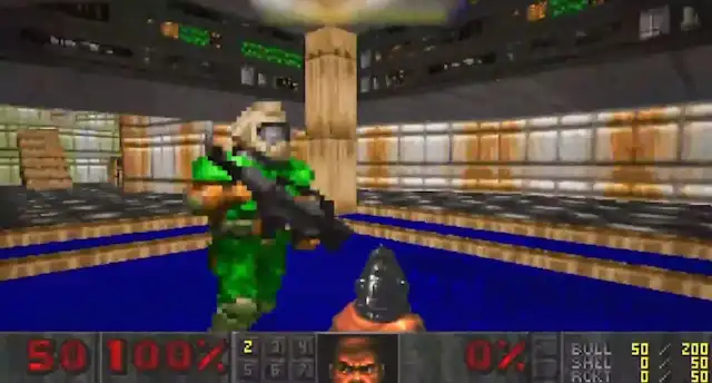 We can add "Fortnite" to the list of things someone has put in Doom.