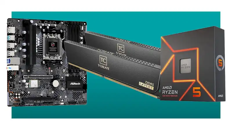 This prime day combo of an AMD Zen 4 CPU, motherboard, and RAM for less than $400 is the perfect upgrade for PC gamers.