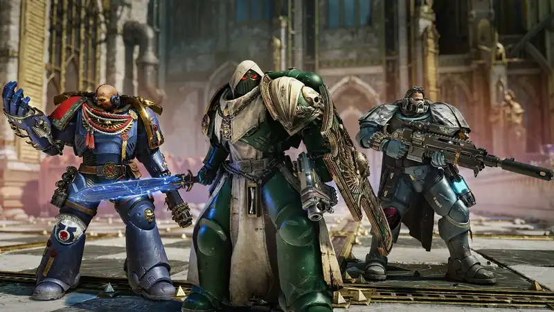 Space Marine 2 settled on 3-player co-op because four 40K Marines, true to lore, would be too much of a “massacre”.